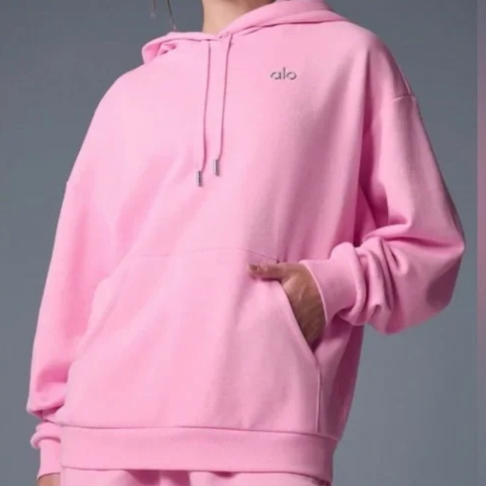 Alo Ballet Pink Hoodie